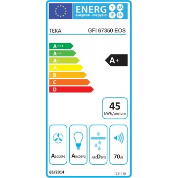 Teka GFI 67350 EOS IX Μηχανισμός Απορρόφησης 60cm Inox Teka GFI 67350 EOS IX Μηχανισμός Απορρόφησης 60cm Inox